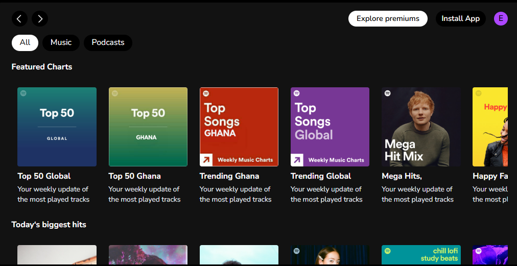 Spotify Clone